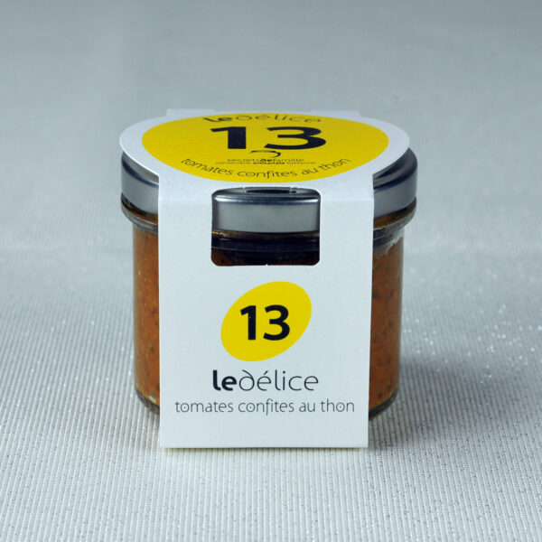 tartinable de tomates confites et thon