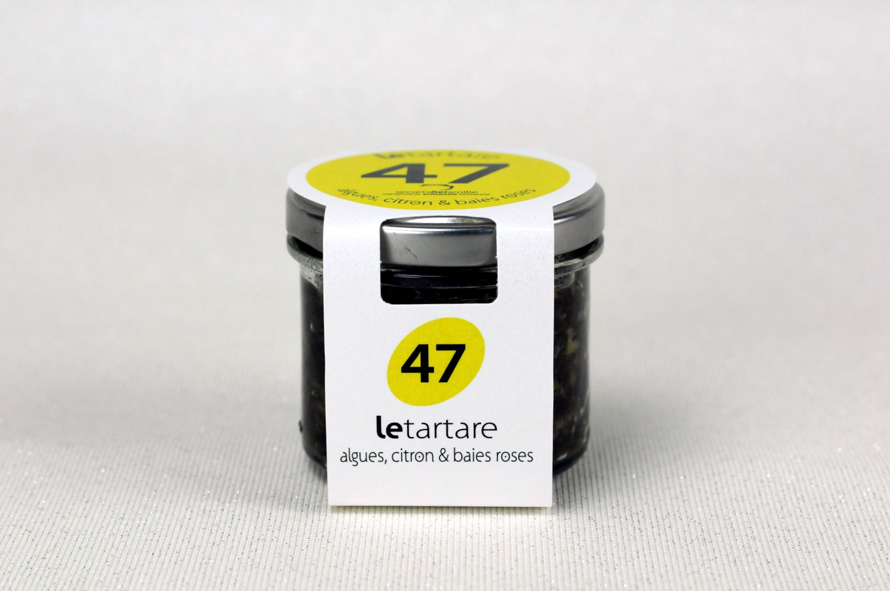 TARTARE D'ALGUES - CITRONS BAIES ROSES