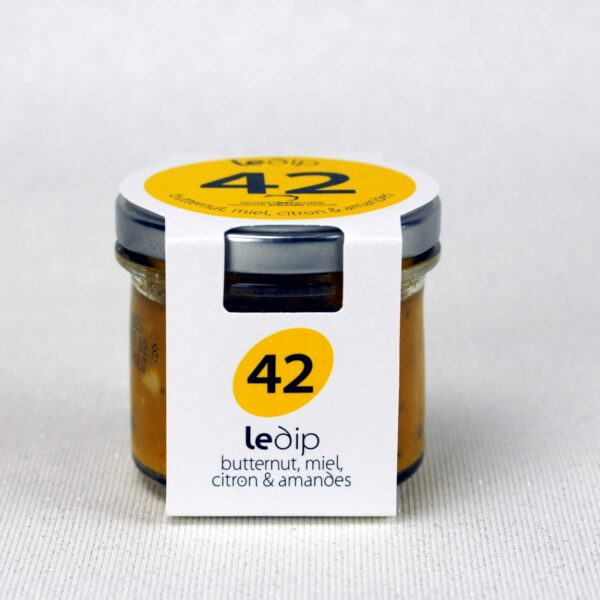 DIP DE BUTTERNUT MIEL CITRON ET AMANDES