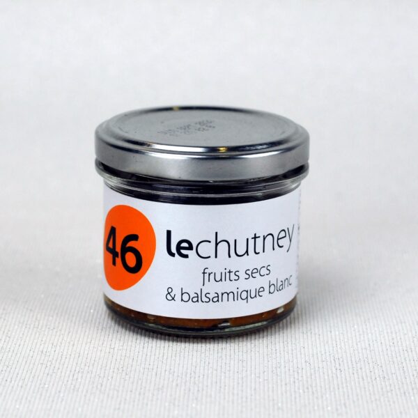 Chutney de Fruits Secs et balsamique blanc