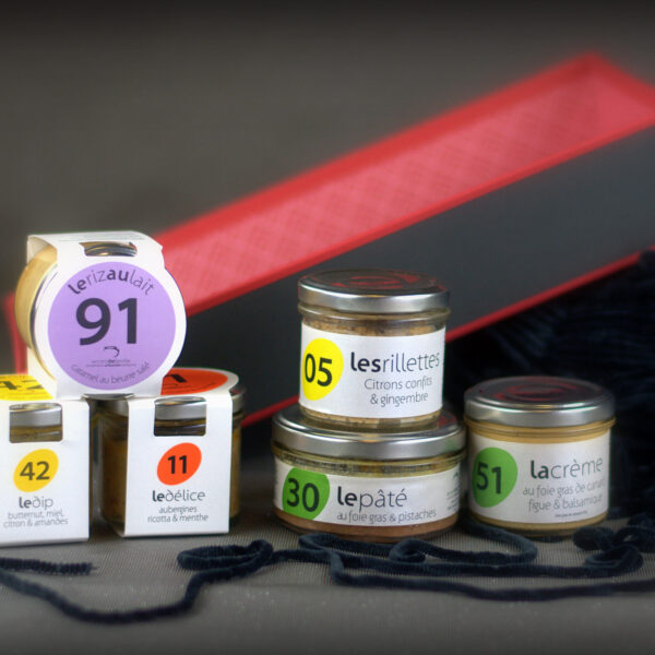 coffret cadeau : les gourmands ne disent pas non