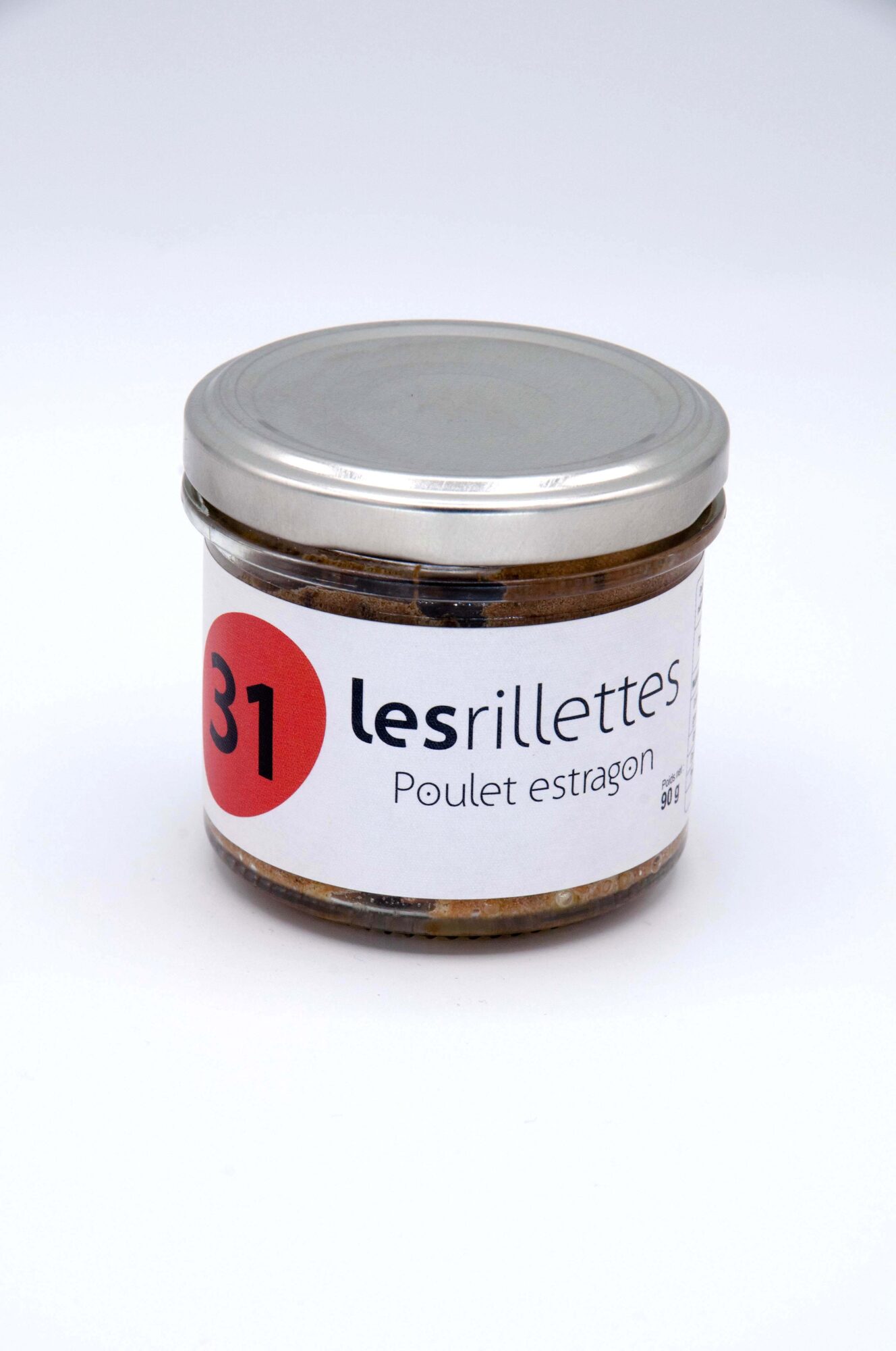 Les rillettes de poulet à l'estragon