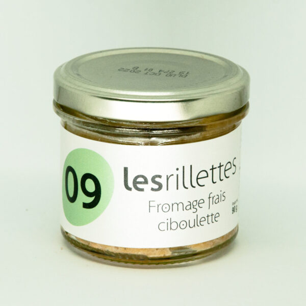 RILLETTES FROMAGE FRAIS ET CIBOULETTE
