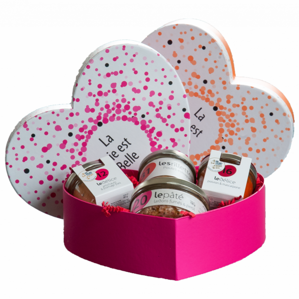 panier gourmand saint valentin la vie est belle